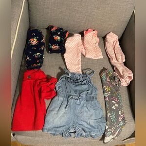 Newborn girl clothing lot